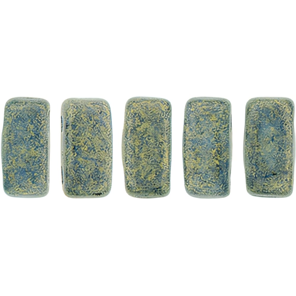 Czech CzechMates Bricks 6 x 3mm Pacifica - Poppy Seed (50pcs)