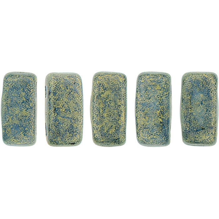 Czech CzechMates Bricks 6 x 3mm Pacifica - Poppy Seed (50pcs)