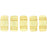 Czech CzechMates Bricks 6 x 3mm ColorTrends: Transparent Spicy Mustard (50pcs)