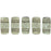 Czech CzechMates Bricks 6 x 3mm ColorTrends: Transparent Sharkskin (50pcs)