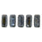 Czech CzechMates Bricks 6 x 3mm Luster - Chocolate Brown - Picasso (50pcs)