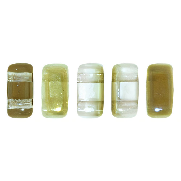 Czech CzechMates Bricks 6 x 3mm Twilight - Crystal (50pcs)