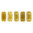 Czech CzechMates Bricks 6 x 3mm Twilight - Topaz (50pcs)