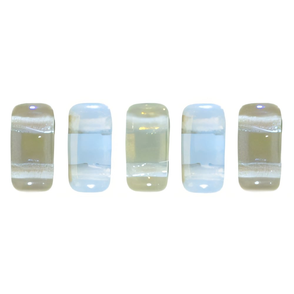 Czech CzechMates Bricks 6 x 3mm Twilight - Sapphire (50pcs)