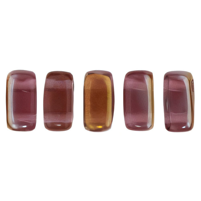 Czech CzechMates Bricks 6 x 3mm Twilight - Fuchsia (50pcs)