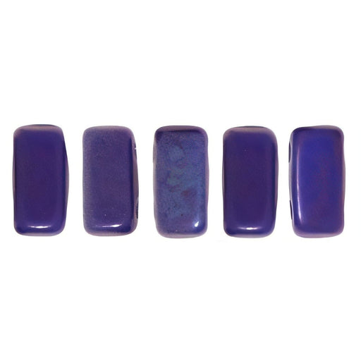 Czech CzechMates Bricks 6 x 3mm Indigo - Matte Vega (50pcs)