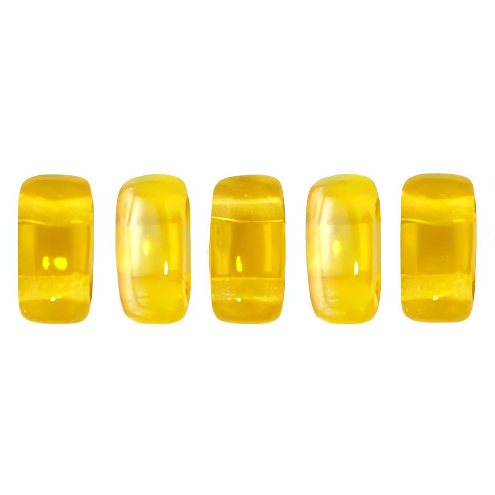 Czech CzechMates Bricks 6 x 3mm Lemon - Celsian (50pcs)