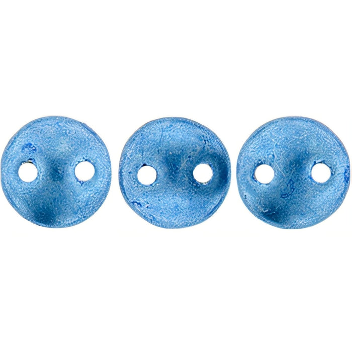Czech CzechMates Lentil 6mm ColorTrends: Saturated Metallic Little Boy Blue (50pcs)