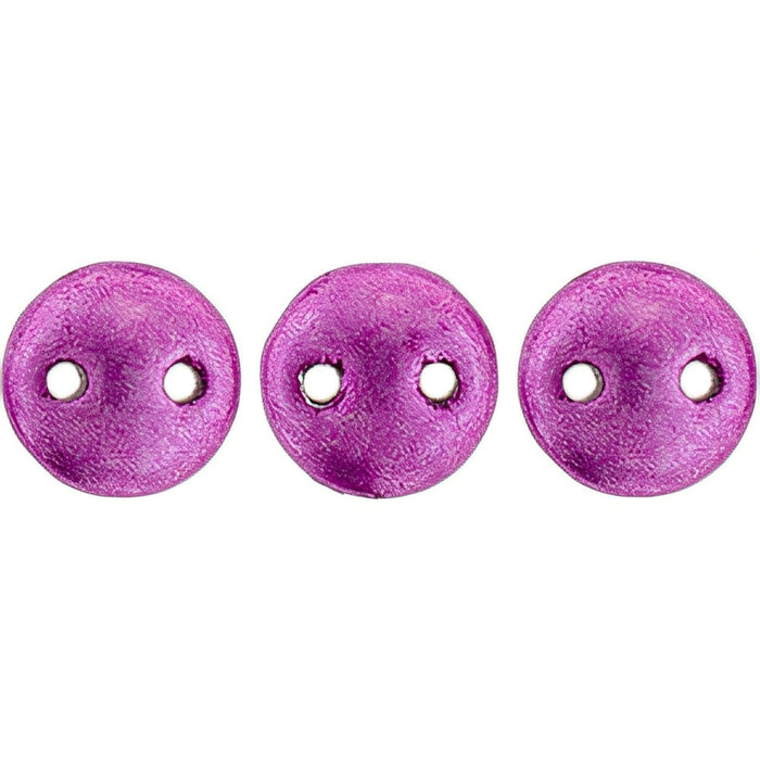 Czech CzechMates Lentil 6mm ColorTrends: Saturated Metallic Spring Crocus (50pcs)