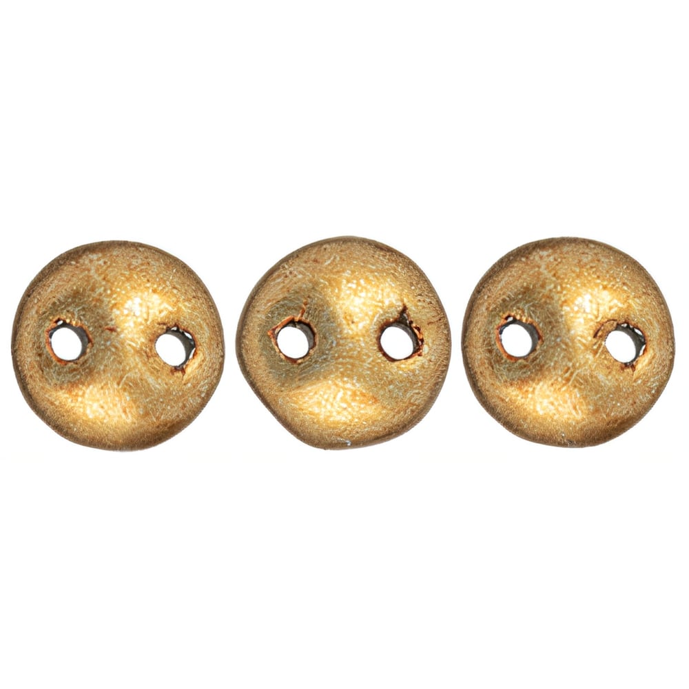 Czech CzechMates Lentil 6mm ColorTrends: Saturated Metallic Ceylon Yellow (50pcs)
