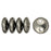 Czech CzechMates Lentil 6mm ColorTrends: Saturated Metallic Frost Gray (50pcs)