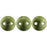 Czech CzechMates Lentil 6mm ColorTrends: Sueded Gold Fern (50pcs)
