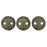 Czech CzechMates Lentil 6mm Matte - Iris - Brown (50pcs)