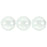 Czech CzechMates Lentil 6mm Pearl Coat - Snow (50pcs)