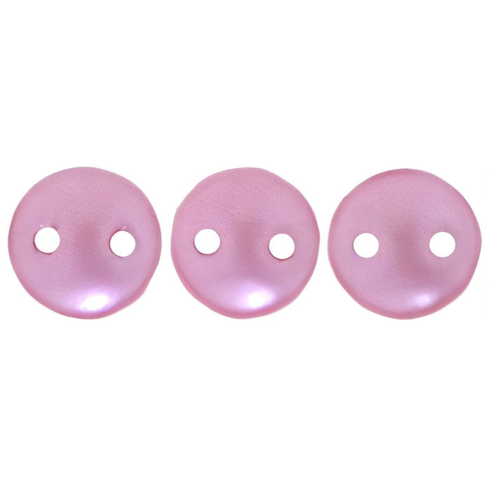 Czech CzechMates Lentil 6mm Pearl Coat - Flamingo (50pcs)