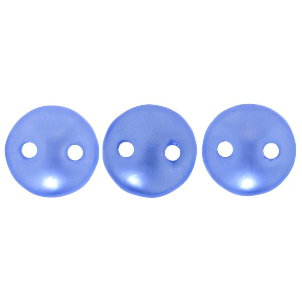 Czech CzechMates Lentil 6mm Pearl Coat - Baby Blue (50pcs)