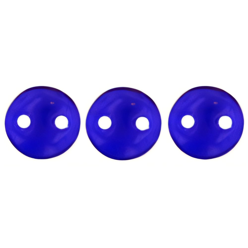 Czech CzechMates Lentil 6mm Cobalt (50pcs)