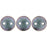 Czech CzechMates Lentil 6mm Polychrome - Orchid Aqua (50pcs)
