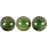 Czech CzechMates Lentil 6mm Polychrome - Olive Mauve (50pcs)