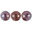 Czech CzechMates Lentil 6mm Siam Ruby - Vega (50pcs)