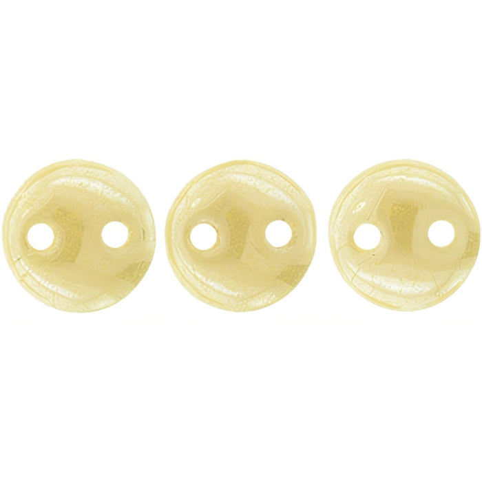 Czech CzechMates Lentil 6mm Luster - Opaque Beige (50pcs)
