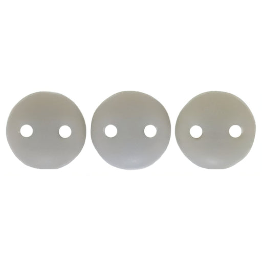 Czech CzechMates Lentil 6mm Matte - Ashen Gray (50pcs)