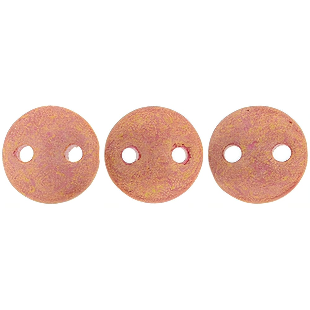Czech CzechMates Lentil 6mm Pacifica - Watermelon (50pcs)