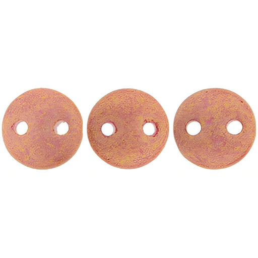 Czech CzechMates Lentil 6mm Pacifica - Watermelon (50pcs)