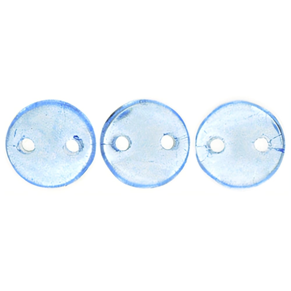 Czech CzechMates Lentil 6mm ColorTrends: Transparent Airy Blue (50pcs)