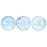 Czech CzechMates Lentil 6mm ColorTrends: Transparent Airy Blue (50pcs)