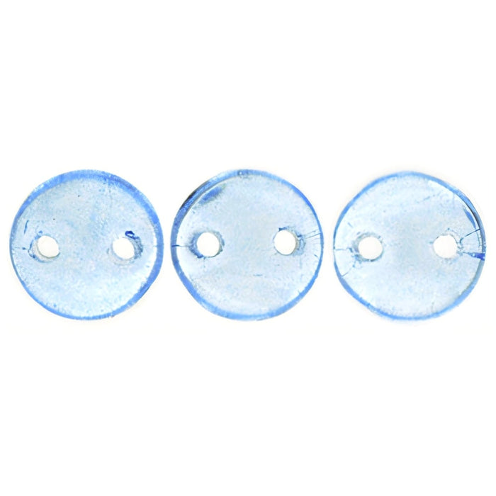 Czech CzechMates Lentil 6mm ColorTrends: Transparent Airy Blue (50pcs)