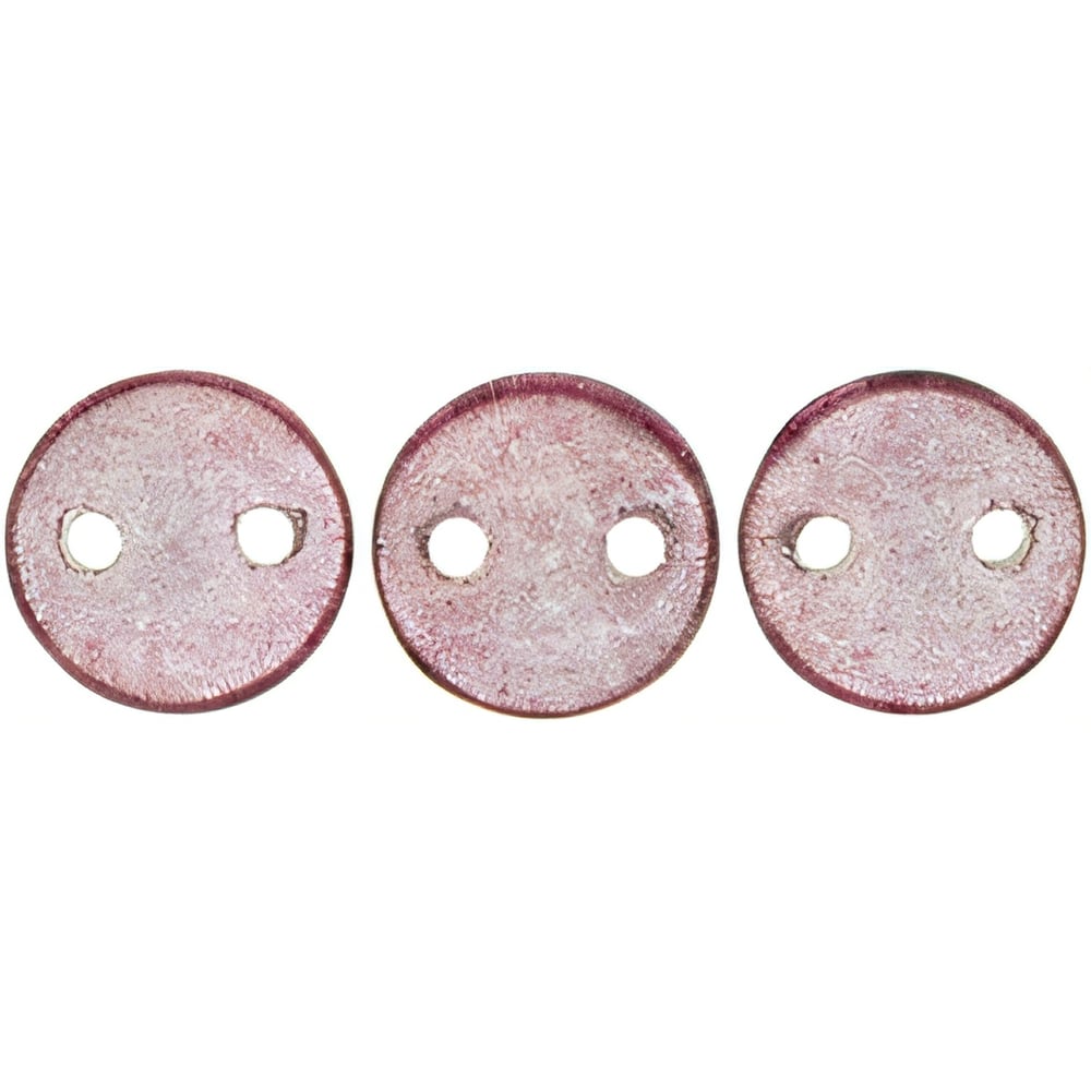 Czech CzechMates Lentil 6mm ColorTrends: Transparent Dusty Cedar (50pcs)