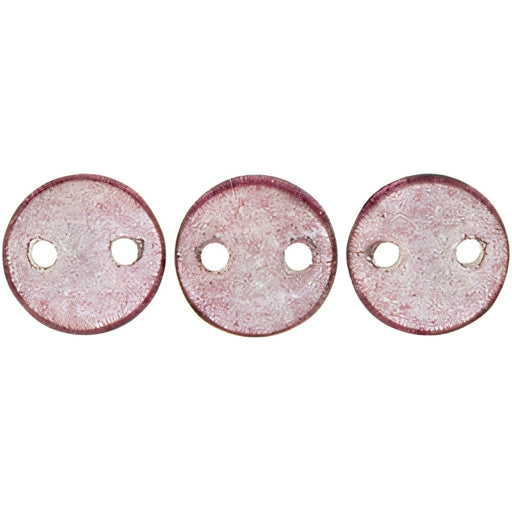 Czech CzechMates Lentil 6mm ColorTrends: Transparent Dusty Cedar (50pcs)