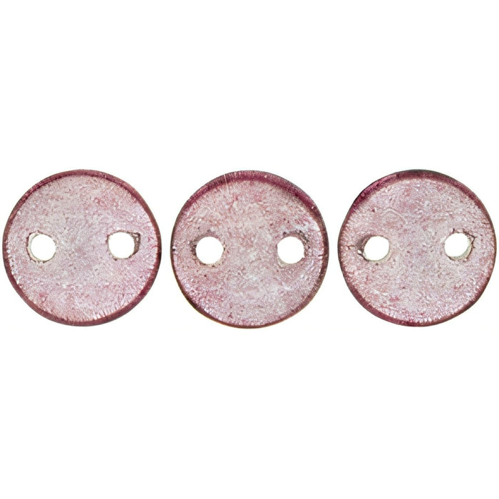 Czech CzechMates Lentil 6mm ColorTrends: Transparent Dusty Cedar (50pcs)