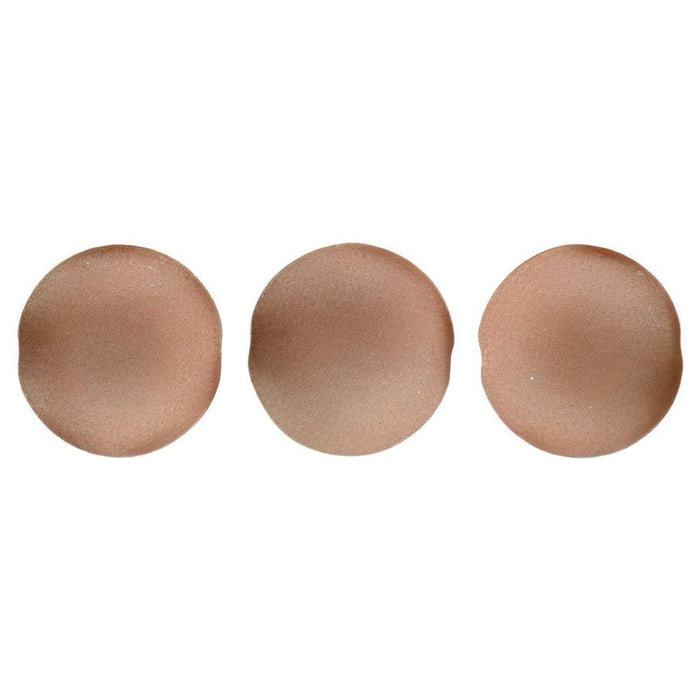 Czech Cushion Round 14mm ColorTrends: Satin Metallic Terra Cotta