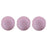 Czech Cushion Round 14mm ColorTrends: Satin Metallic Rouge
