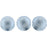 Czech Cushion Round 14mm ColorTrends: Saturated Metallic Airy Blue