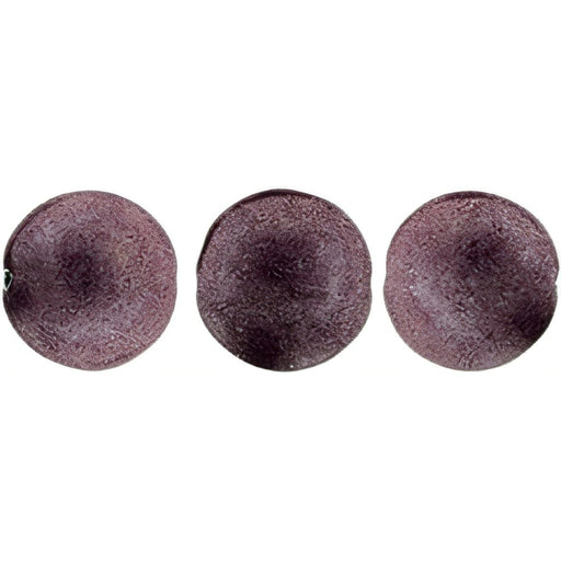 Czech Cushion Round 14mm ColorTrends: Saturated Metallic Dusty Cedar