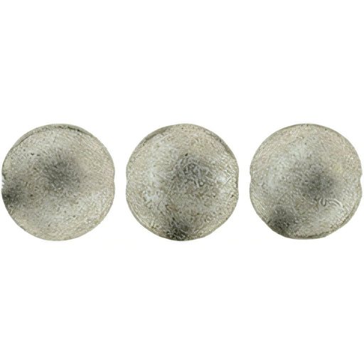 Czech Cushion Round 14mm ColorTrends: Saturated Metallic Sharkskin