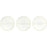 Czech Cushion Round 14mm Sueded Gold Crystal