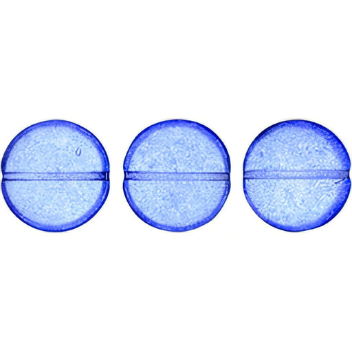 Czech Cushion Round 14mm ColorTrends: Transparent Riverside
