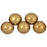 Czech Top Hole Round 6mm ColorTrends: Saturated Metallic Ceylon Yellow (25pcs)
