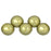 Czech Top Hole Round 6mm ColorTrends: Saturated Metallic Limelight (25pcs)