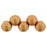 Czech Top Hole Round 6mm ColorTrends: Satin Metallic Peach (25pcs)