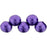 Czech Top Hole Round 6mm ColorTrends: Saturated Metallic Bodacious (25pcs)