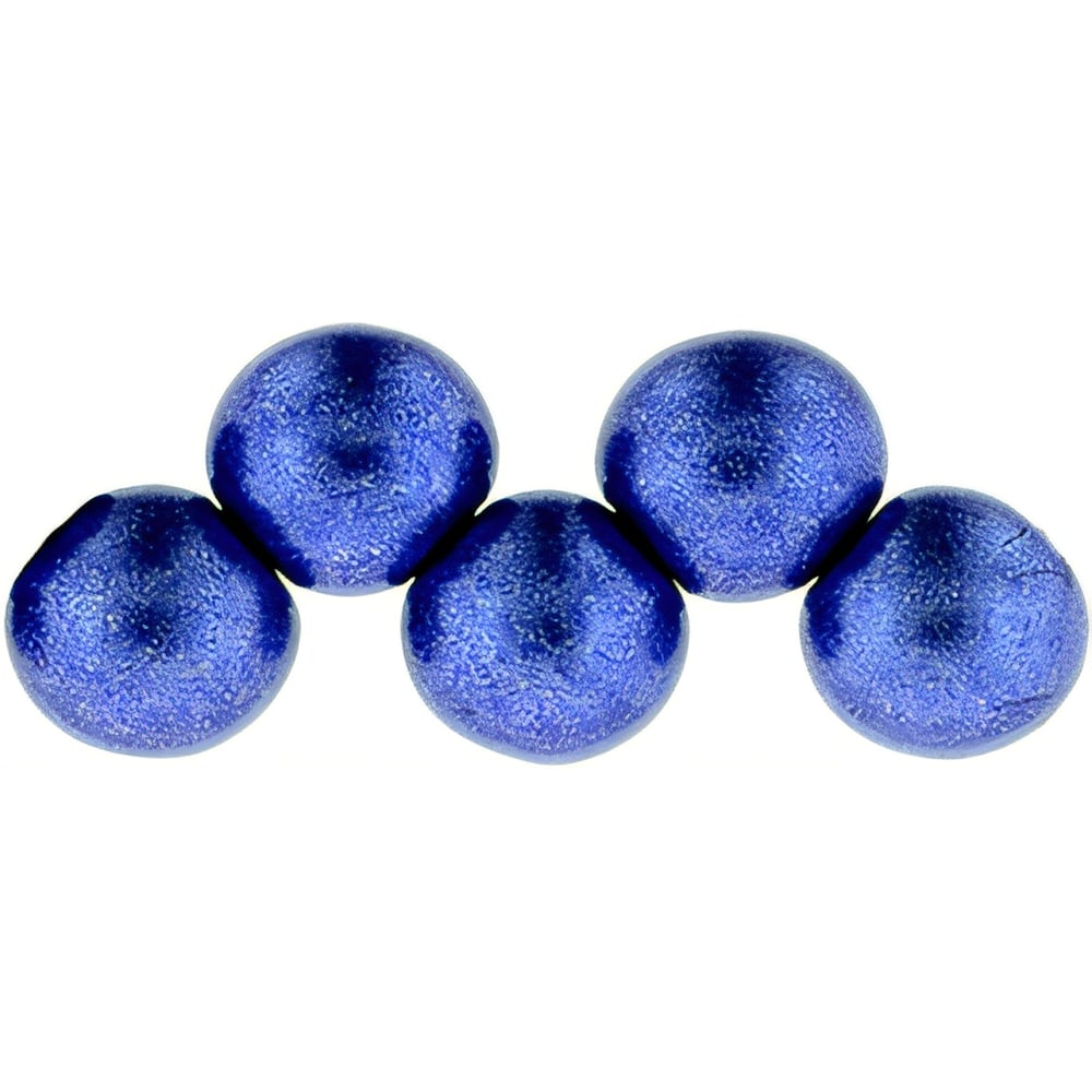 Czech Top Hole Round 6mm ColorTrends: Saturated Metallic Riverside (25pcs)