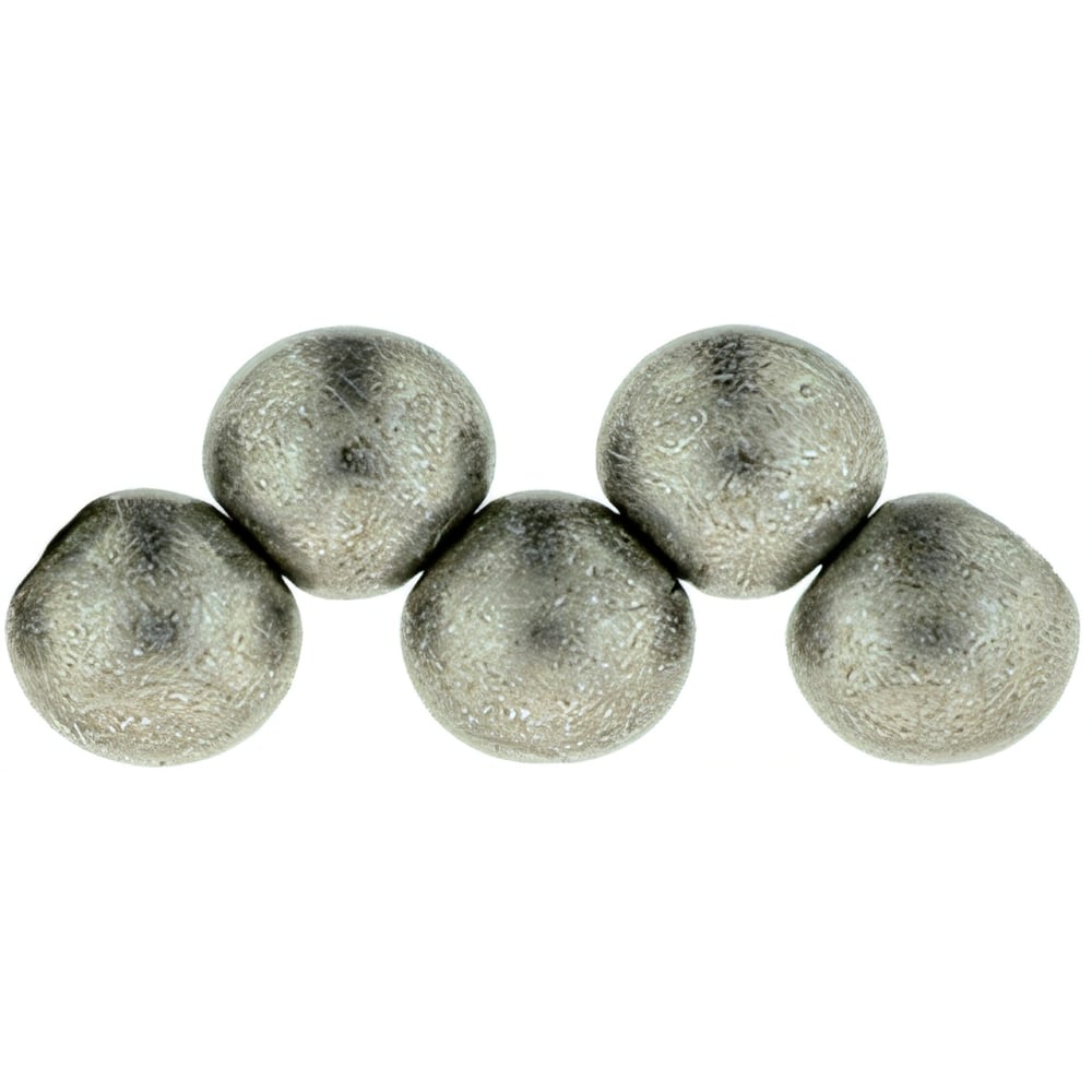 Czech Top Hole Round 6mm ColorTrends: Saturated Metallic Sharkskin (25pcs)