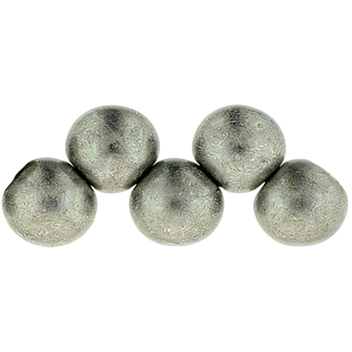Czech Top Hole Round 6mm ColorTrends: Saturated Metallic Sharkskin (25pcs)