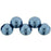 Czech Top Hole Round 6mm ColorTrends: Saturated Metallic Niagara (25pcs)