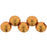 Czech Top Hole Round 6mm ColorTrends: Saturated Metallic Flame (25pcs)
